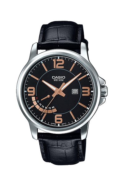 Casio ساعة يد رجالية MTP-E124L-1AVDF