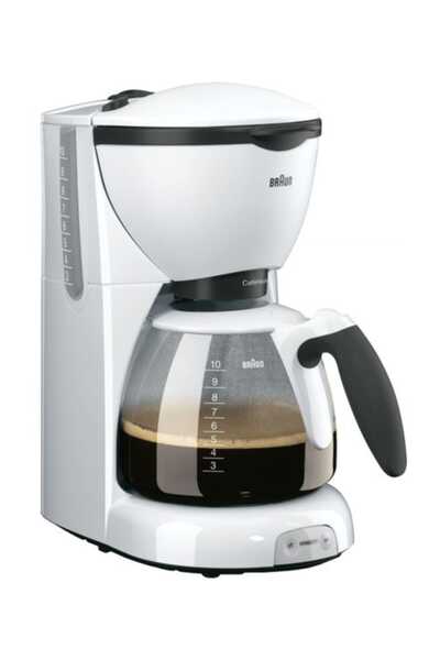 Braun KF520 Cafe House Beyaz Filtre Kahve Makinası
