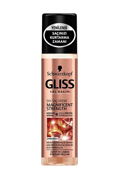 Gliss Magnificent Strength Sıvı Saç Kremi 200 ml