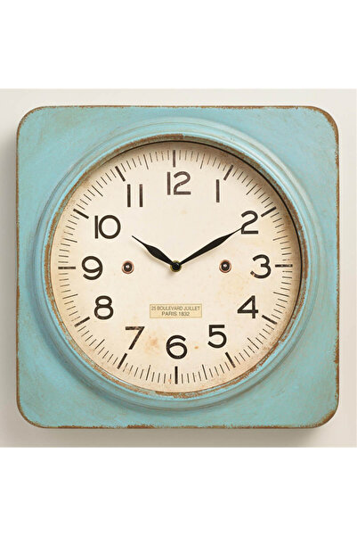 Markakanvas Kare Duvar Saati MKSaat (135)