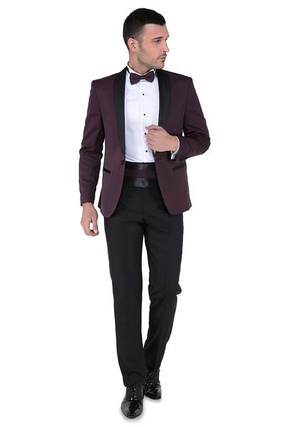 Buenza Vega Men's Tuxedo Set - Shawl Collar Suit 3B6M0417D072
