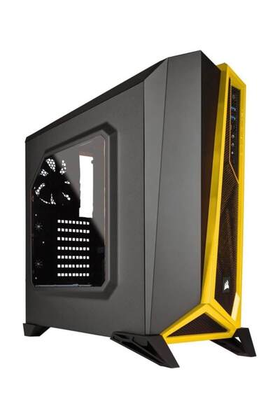 Corsair Carbide SPEC-Alpha Siyah/Sarı Pencereli Gaming Mid TOWER KASA ( PSU Y...