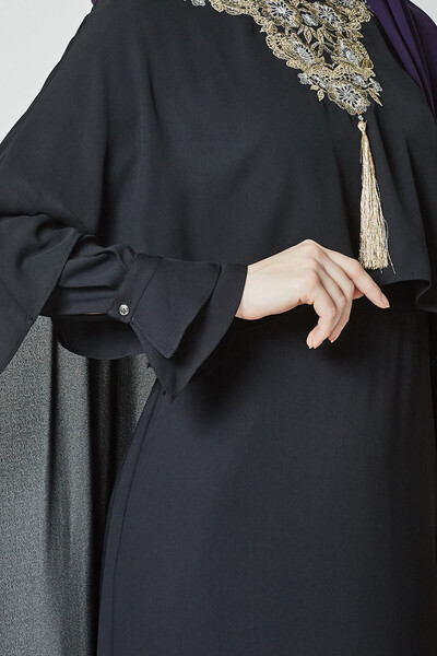 Kayra Women's Black Dress KA-B7-23079-12