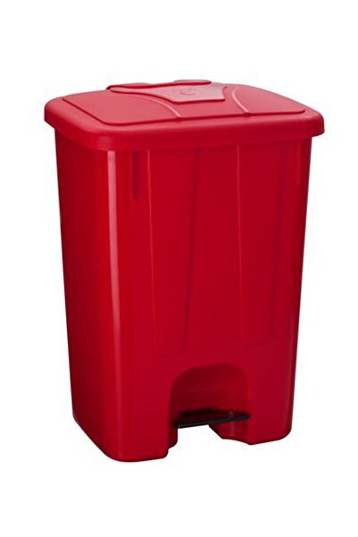 Şenyayla Plastik Köşeli Pedallı Çöp 65 Lt Iç Kovasız
