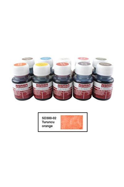 Südor Vitrail Cam Vitray Boyası 25 Ml. Turuncu