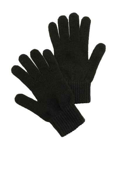 Garamond Black Men's Gloves BLACK BASIC GLOVE-M