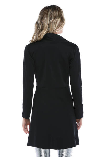 Quincey Women's Black Scuba Jacket CK23014