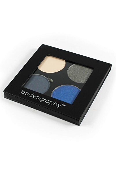 Bodyography Dörtlü Göz PaletiTransparan-Parlak Gri-Füme-Mavi 744119620024