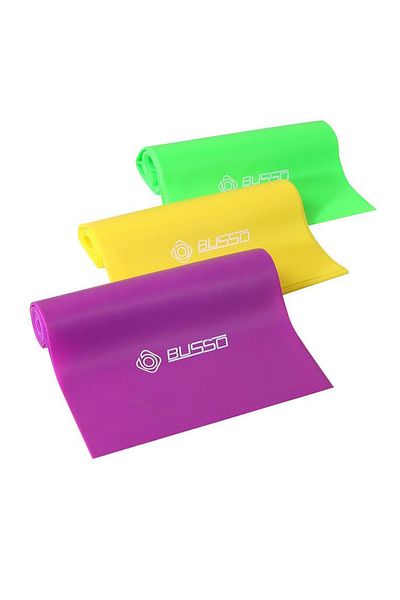 BUSSO TPR65 Triple Pilates Band (120cm)