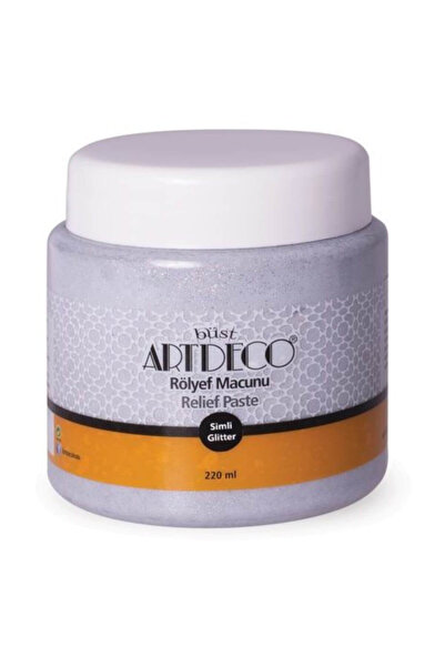Artdeco Simli Rölyef Macunu 23-22 Simli Gümüş