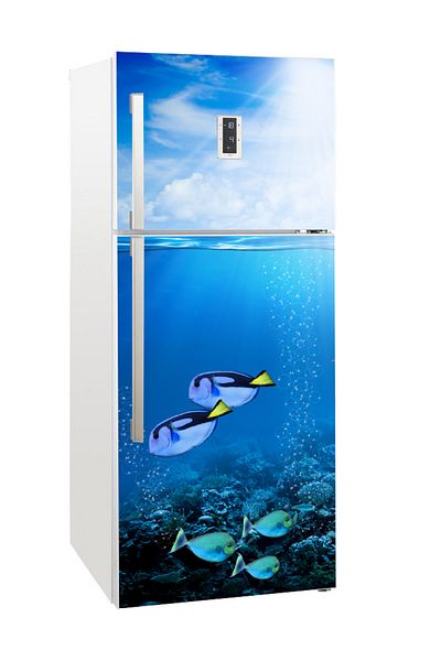 Tilki Dünyası Refrigerator Door Covering Sticker 0066
