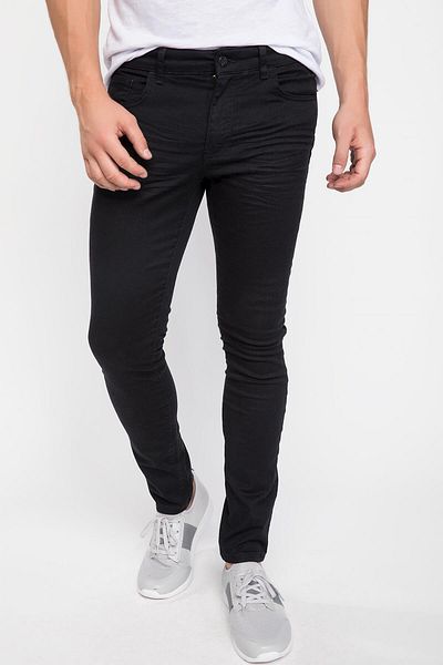 DeFacto Ανδρικό παντελόνι Carlo Skinny Fit J1451AZ.18AU.BK27