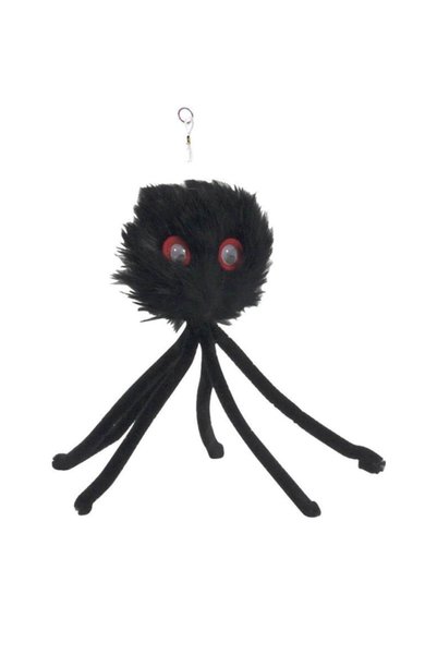 Beeztees Elastic Plush Spider Cat Toy 17 cm