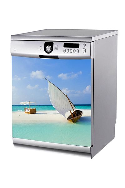 Tilki Dünyası Autocolant pentru mașina de spălat vase Sailing, Sea and Peace BLSK0028