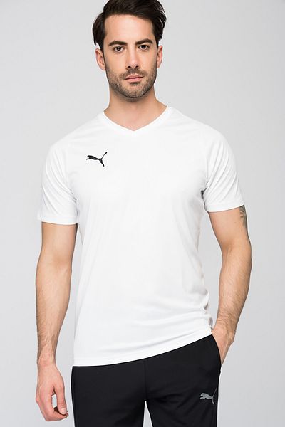 Puma Ανδρικό αθλητικό μπλουζάκι Core Liga - 70350904   Λευκός
