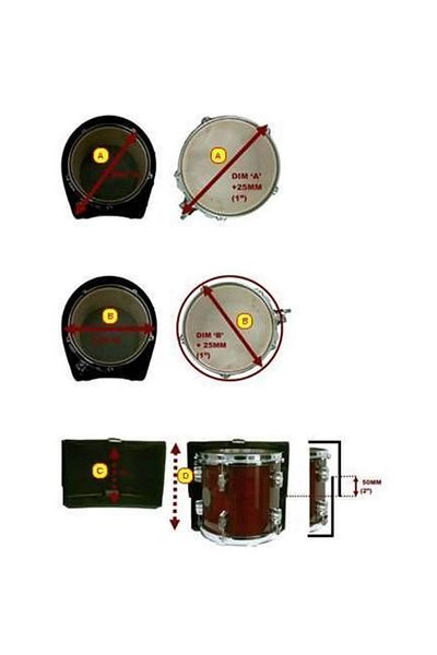 Hard Case حافظة صلبة HN1314C مقاس 13 بوصة/14 بوصة للأطفال الصغار