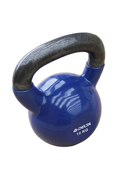Delta Çaydanlık Tipi Lacivert Demir Dambıl - Kettlebell