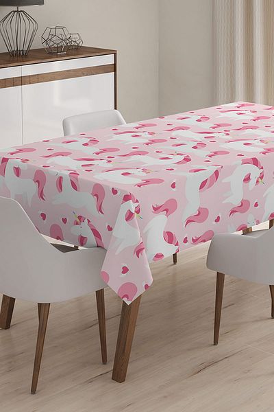 Realhomes Față de masă imprimată digital 3D cu design personalizat - 140 x 220 cm