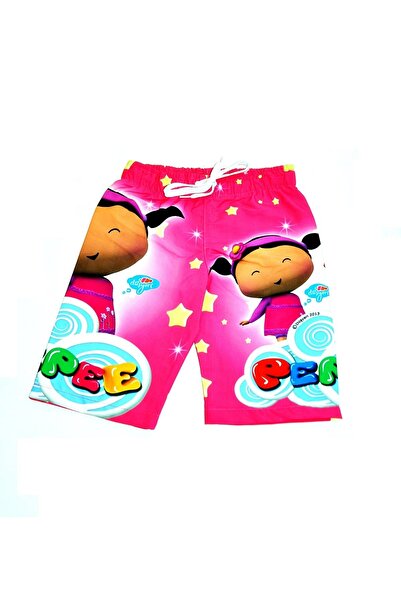 PEPEE Pembe Uzun Deniz Şort Pembe 2 Yaş /