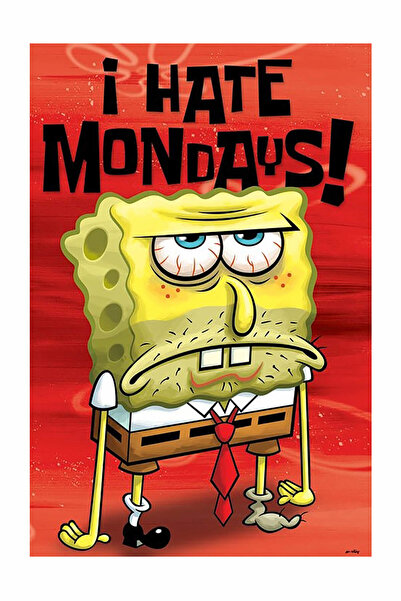 Pyramid International Maxi Poster Spongebob I Hate Mondays