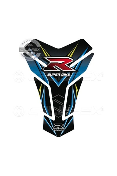 Calibrex Suzuki Tank Pad Mavi-Siyah