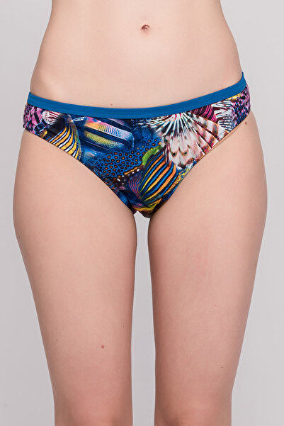 Yamamay Kadın Desenli Yüksek Bel Bikini Altı CSLD092009