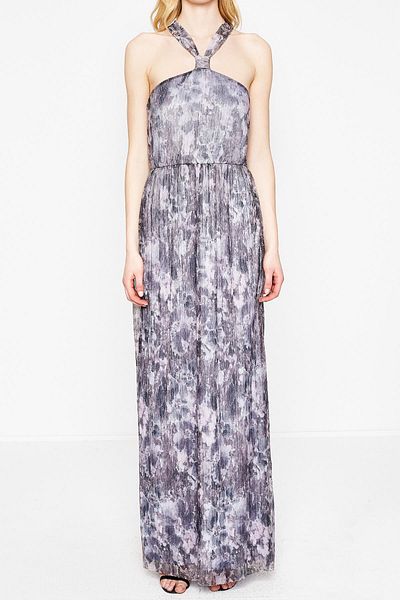 Koton Patterned Dress Evening Dress