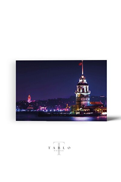 tablohouse Kız Kulesi Ahşap Tablo 4mm