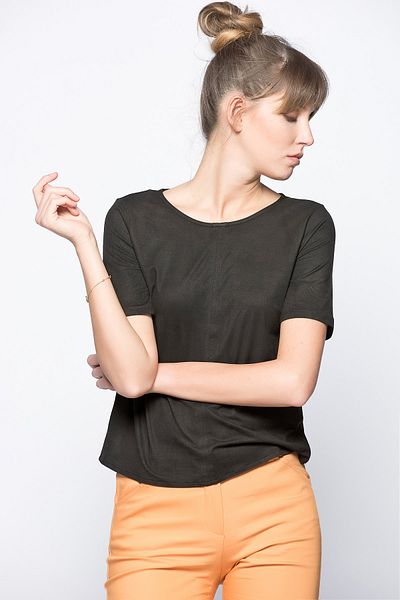 Koton Women's Black Blouse 5YAK62970CK