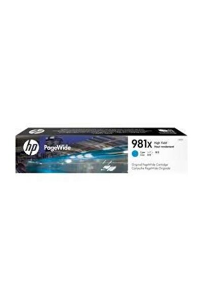 HP L0r09a Cyan Pw Mürekkep Kartuş (981X)
