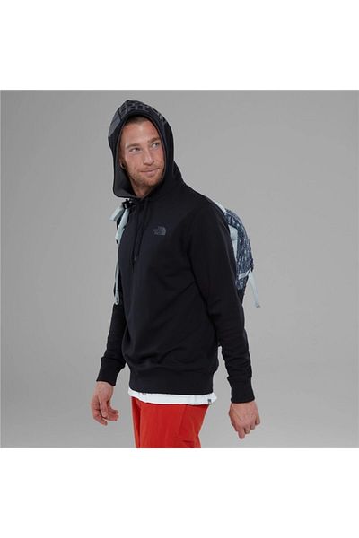 THE NORTH FACE Ανδρικό μαύρο φούτερ εξωτερικού χώρου με κουκούλα Seasonal Drew Peak Light