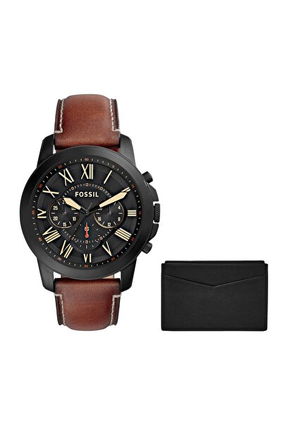 Fossil Erkek Kol Saati - Cüzdan Set FS5335SET