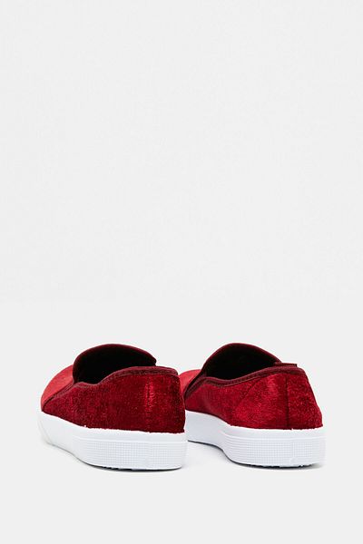 Koton Pantofi casual de damă bordeaux 9KAL23055AA