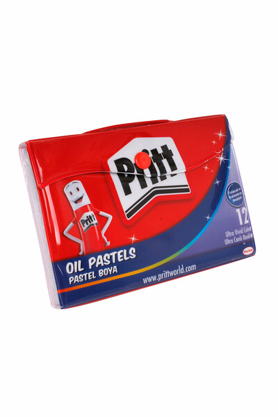 Pritt 12 لون باستيل مع حقيبة1048062