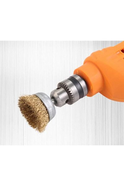 Baytec Bay Tec Mk1260 - مجموعة فرش سلكية دائرية مكونة من 6 قطع مع دبابيس وطلاء الصدأ الرواسب والتنظيف