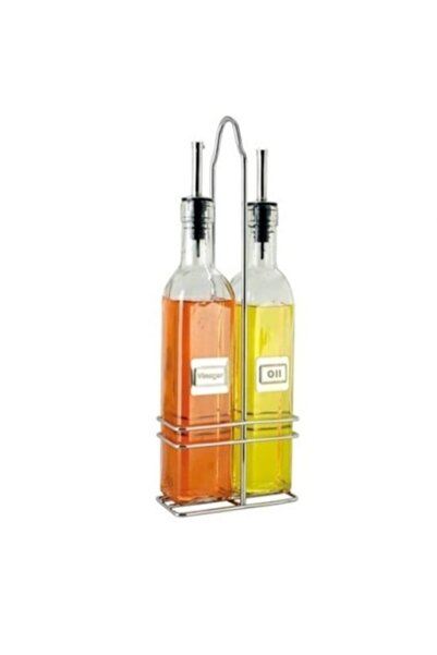 Modatools مجموعة وعاء صلصة الخل ووعاء الزيت الزجاجي 2 Li 23619s