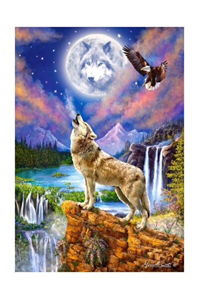 Castorland Kurtların Gecesi 1500 Parça Puzzle /