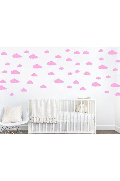 BugyBagy Cloud Wall Sticker 100 pieces mix