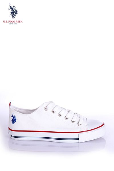 U.S. Polo Assn. White Women's Shoes PENELOPE