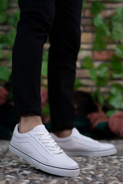 Riccon Unisex Λευκά Αθλητικά Παπούτσια0012151