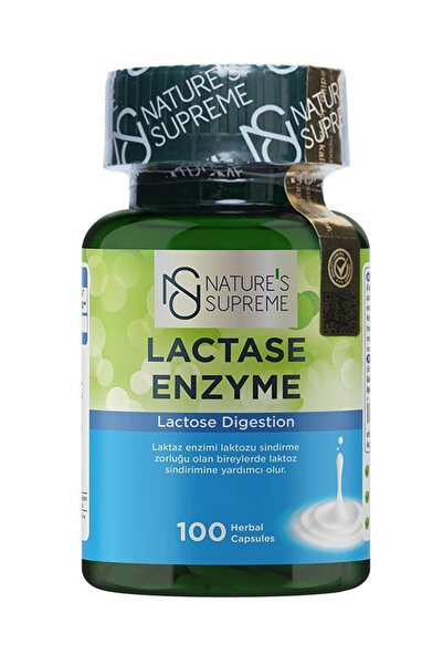Nature's Supreme Lactase Enzyme 100 Kapsül