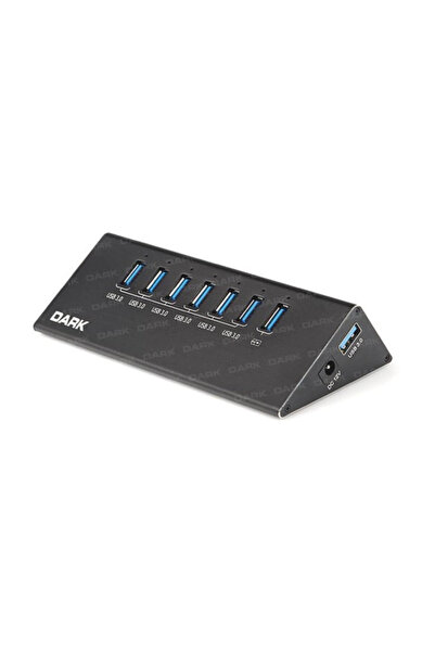Dark DK-AC-USB372 Connect Master 6+1 Hızlı Şarj Adaptörlü USB3.0 Hub