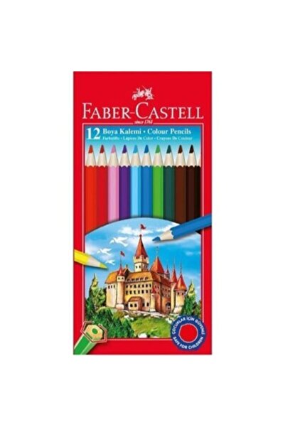 Faber Castell فابر كاستل 12 قلم تلوين