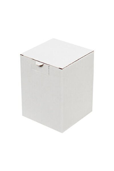 Kolicim 12x12x16cm Kutu - Kilitli Kutu - 1 Desi Kutu - Beyaz - 25 Adet