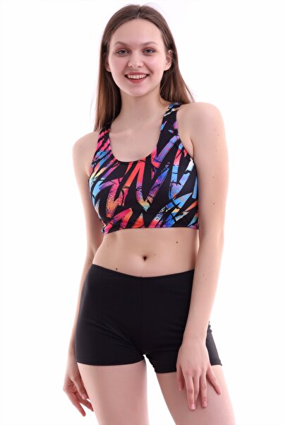 MOON SAND Aykum, Badi Σετ μπικίνι με σορτς (με σορτς με γραμμή)