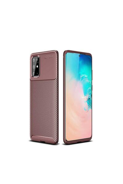 Samsung Galaxy S20 Plus Case Carbon Design Wonderful Cut Negro Cover