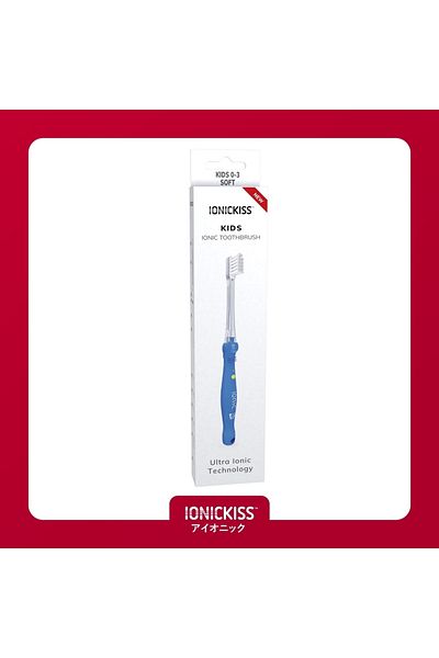 IONICKISS Ionic Toothbrush for Kids 0-3 Years - Blue