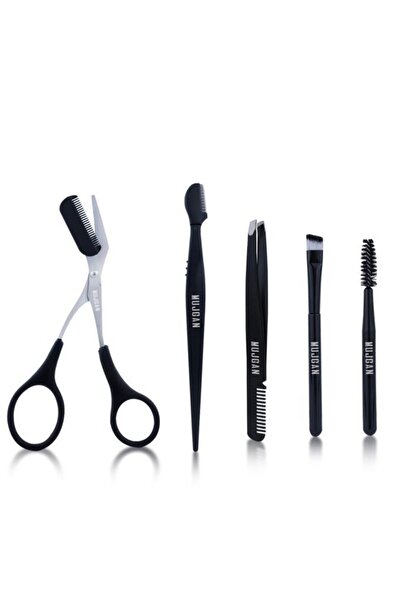 MUJGAN Kaş Kirpik Bakım Seti 5 Parça Siyah Renk