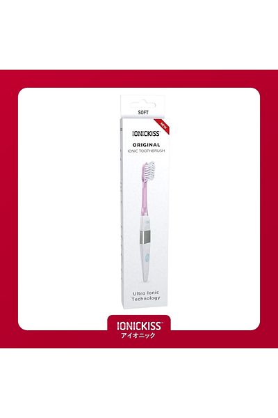 IONICKISS Ionic Toothbrush Soft - Pink