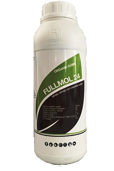Eastroot %100 Organik Sıvı Gübre Hammaddesi (humik Fulvik Asit %24) 1 Litre F...